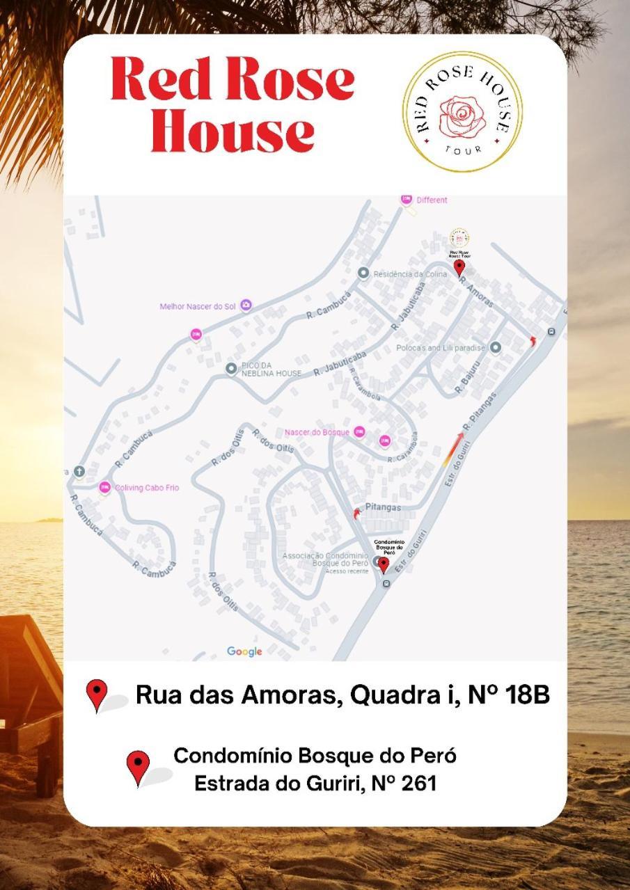 Hotel Red Rose à Cabo Frio Extérieur photo
